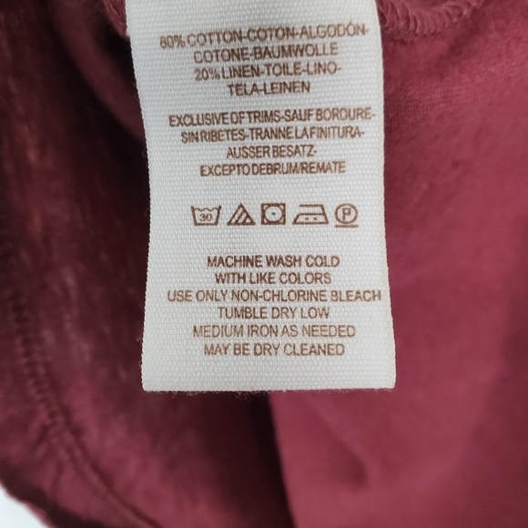 FREE PEOPLE Primrose Tee Blouse Top Floral Sienna - Picture 11 of 14